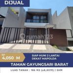 thumbnail-rumah-2-lantai-baru-taman-gayungsari-barat-dekat-mapolda-0