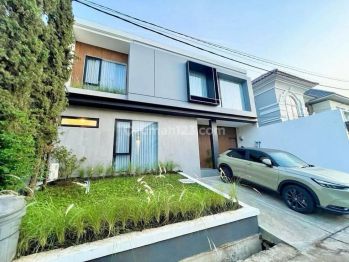 Rumah Lux Baru Furnished di Cigadung Bandung